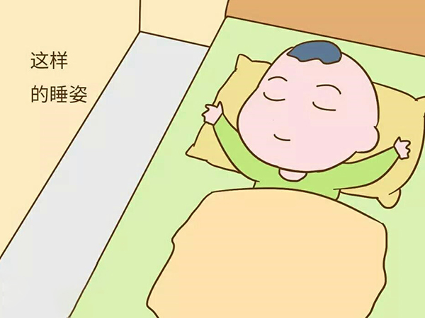 角弓反张的婴儿的睡姿图片