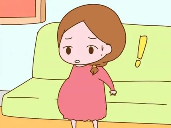怀孕可能出现腹胀气