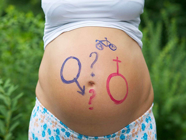 孕五个月肚子上没黑线无法分辨性别