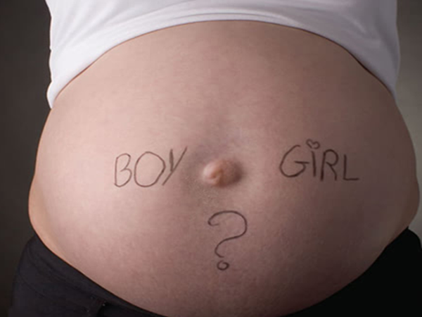 宝宝的性别可以根据肚型判断