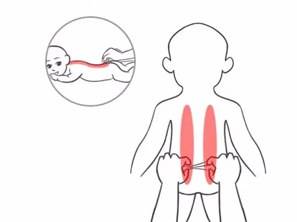 捏脊示意图主治咳嗽的推拿手法1