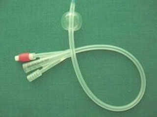 硅橡胶带囊导尿管