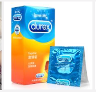 启通 合成胶乳橡胶避孕套(商品名：Durex)
