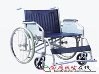 钢制手动轮椅